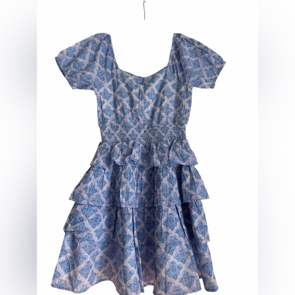 Roller Rabbit Jemina Alicia Dress In Lavendar Size XXs - Picture 2 of 8